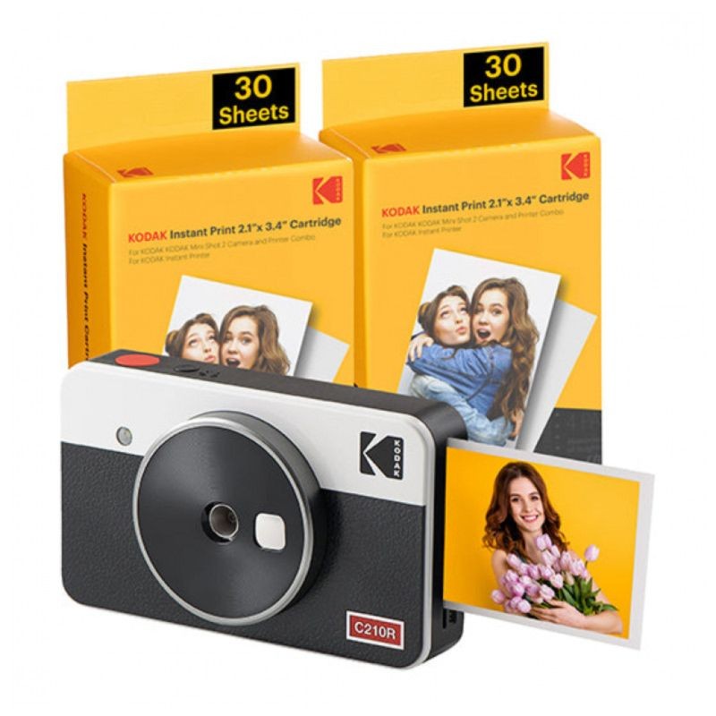 Kodak Mini Shot 2 Retro Blanc - Appareil photo instantané + imprimante - Ítem