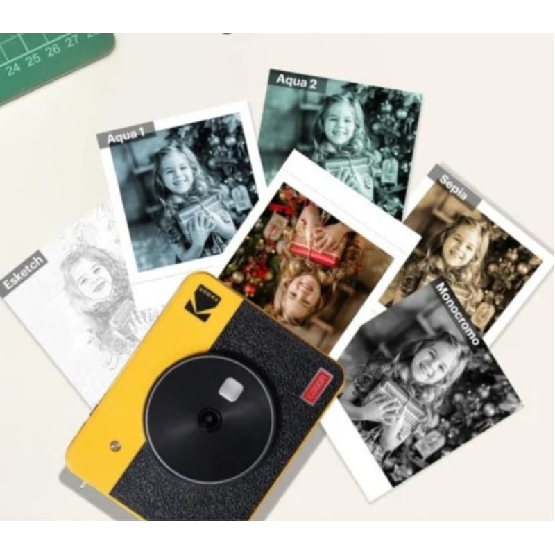 Kodak Mini Shot 3 Retro Amarillo - Cámara Instantanea + Impresora - Ítem3