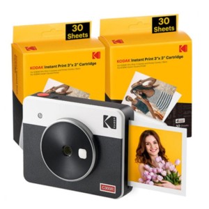 Kodak Mini Shot 3 Retro Blanco - Cámara Instantanea + Impresora