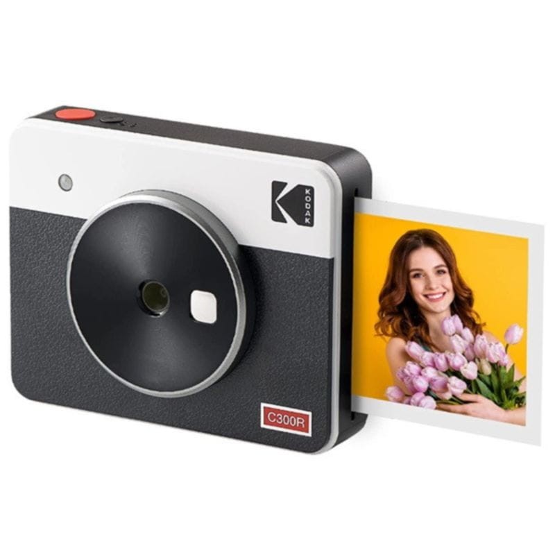 Kodak Mini Shot 3 Retro Blanco - Cámara Instantanea + Impresora - Ítem1