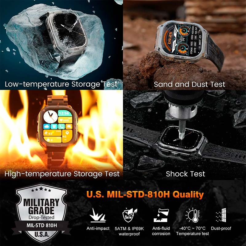 Kospet Tank M3 Edición Especial Plata - Reloj inteligente - Ítem1