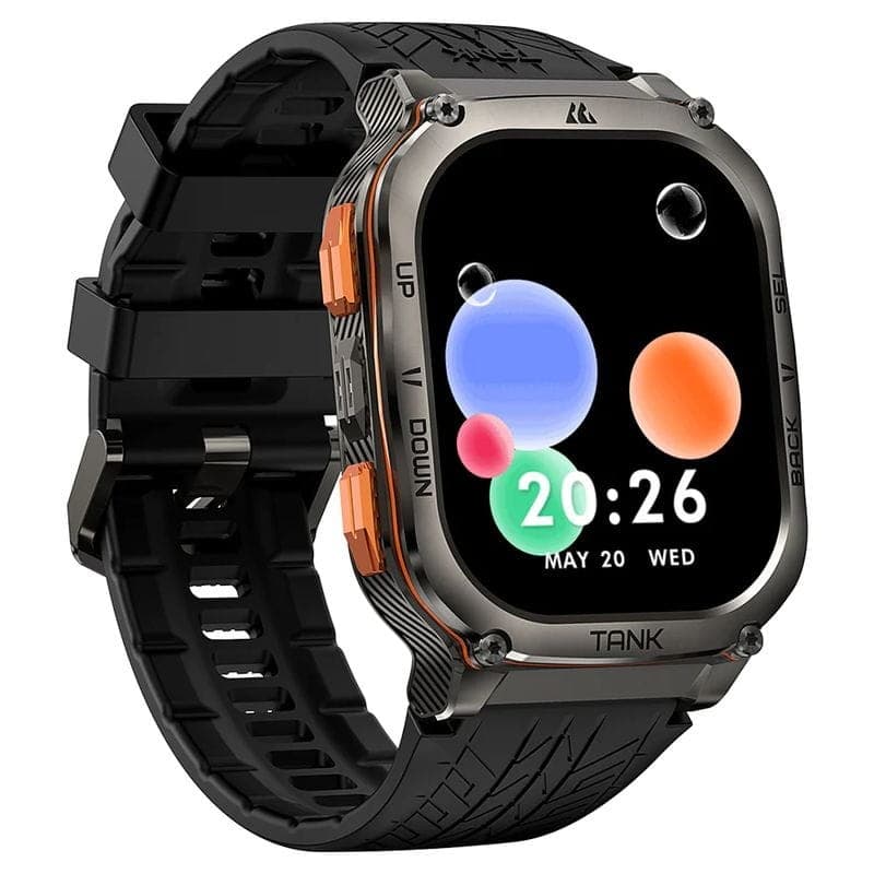 Adaptable Kospet Tank M3 Ultra Noir - Montre connectée