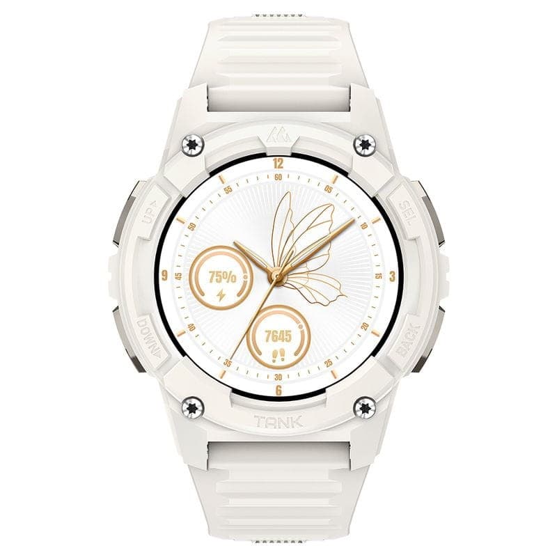 Frontal de Kospet Tank S2 Branco - Relógio inteligente