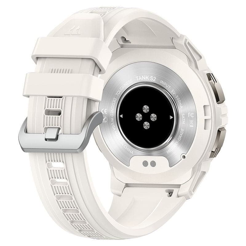 Traseira de Kospet Tank S2 Branco - Relógio inteligente