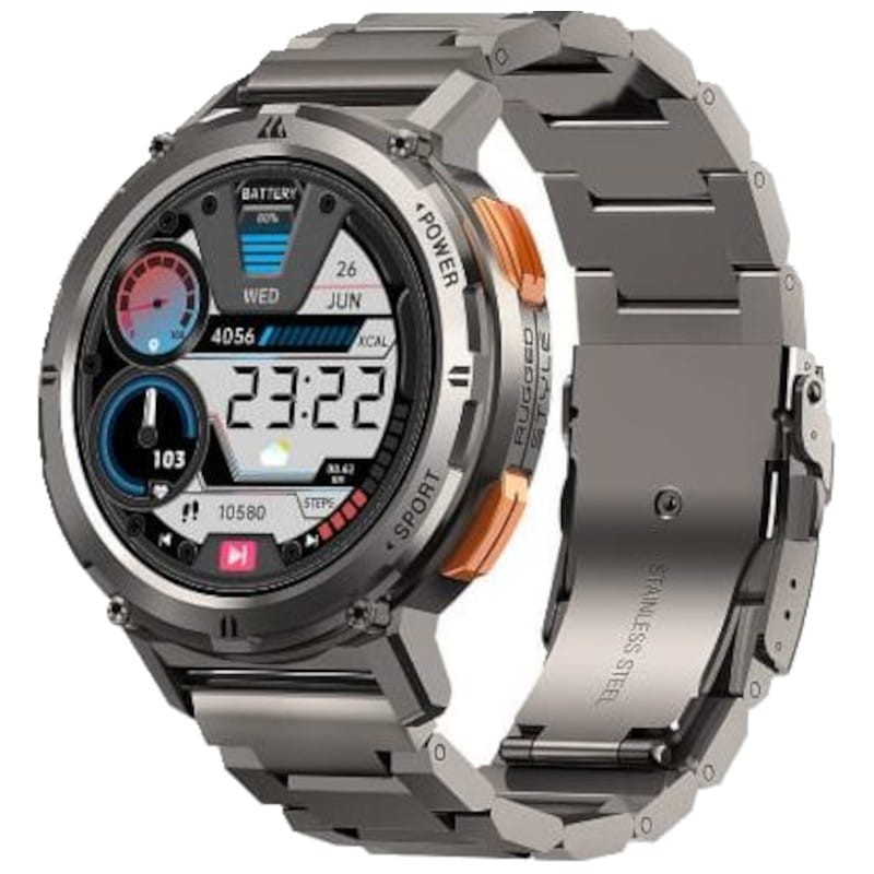 Kospet Tank T2 Edición Especial Plata - Reloj inteligente - Clase B Reacondicionado - Ítem