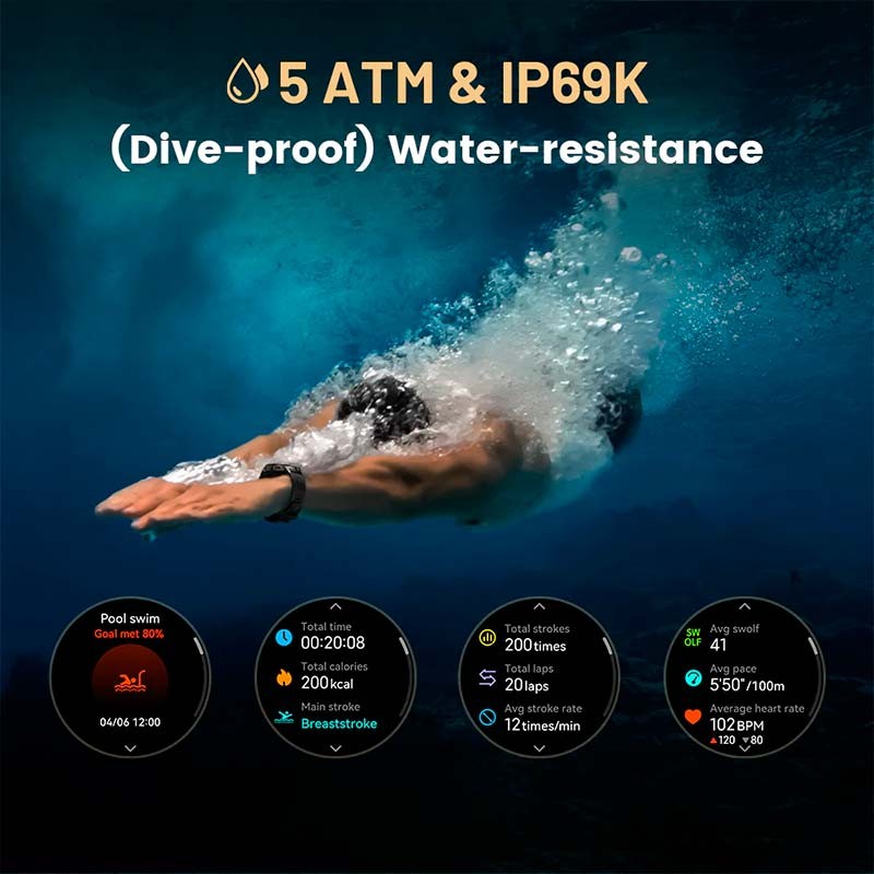 Kospet Tank T3 Edición Especial Negro - Reloj inteligente - Ítem3