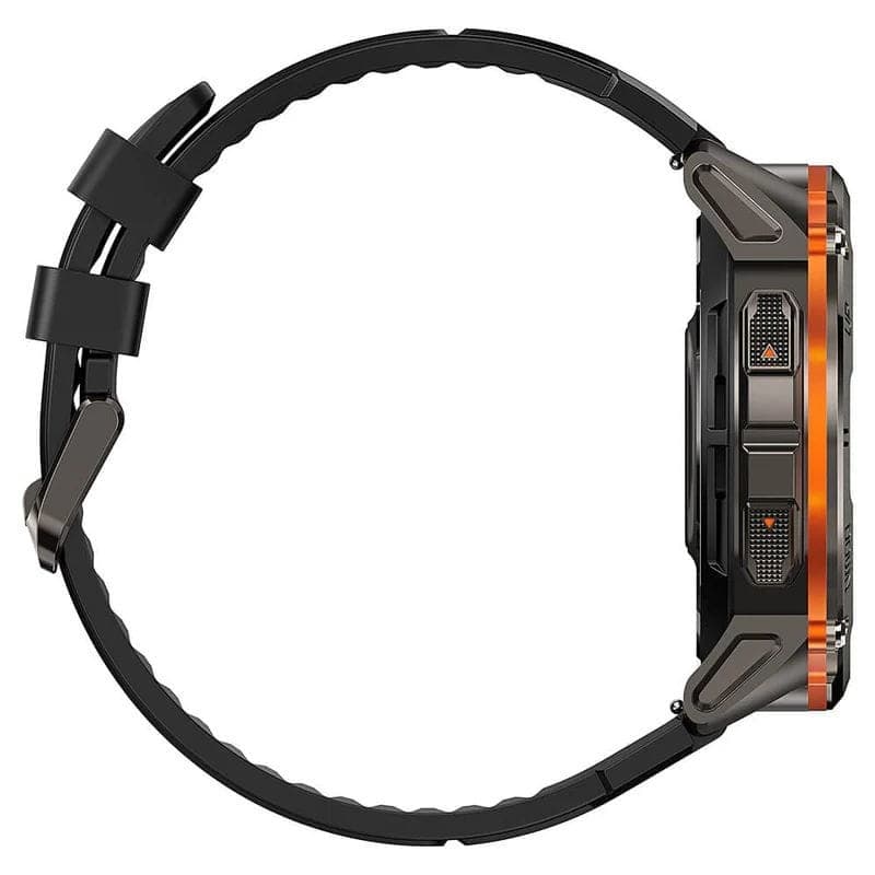 Lateral de Kospet Tank T3 Ultra 2 Preto - Relógio inteligente