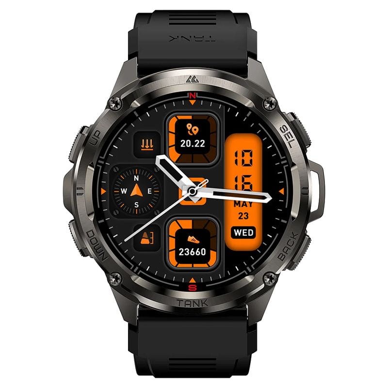 Kospet Tank T3 Ultra Preto - Relógio inteligente - Sem Selo - Item