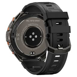Traseira de Kospet Tank T3 Ultra Preto - Relógio inteligente