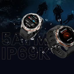 Cores de Kospet Tank T3 Ultra Preto - Relógio inteligente