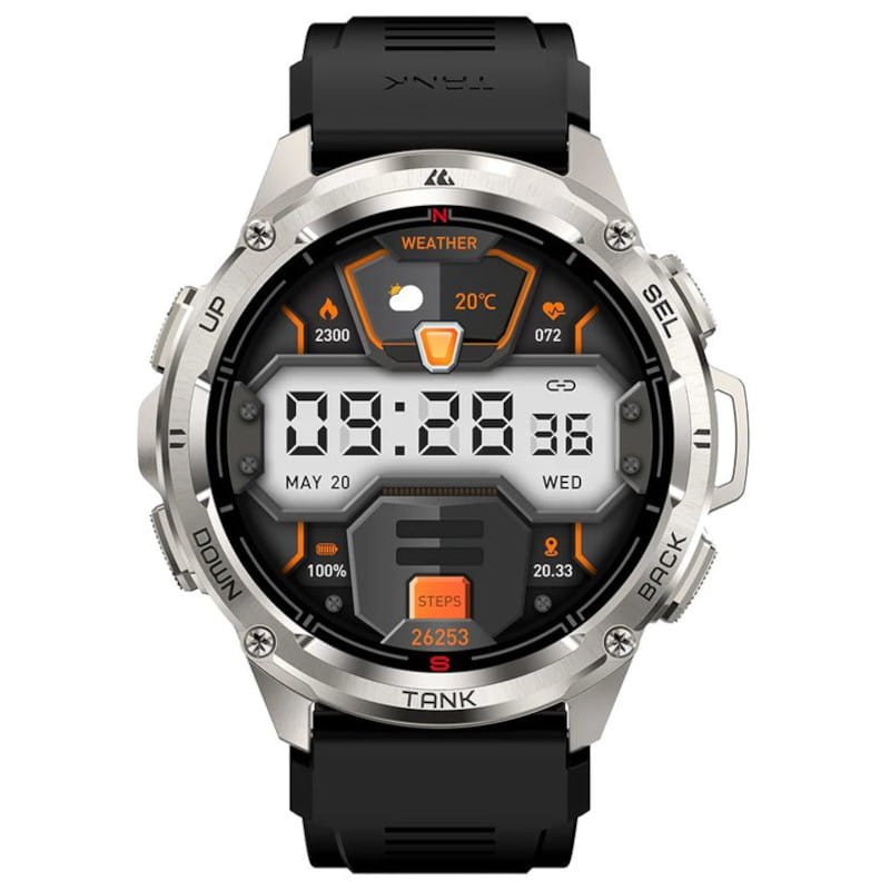 Kospet Tank T3 Ultra Plata - Reloj inteligente - Desprecintado - Ítem
