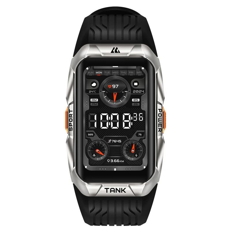 Kospet Tank X2 Ultra GPS Prata - Relógio inteligente - Item1