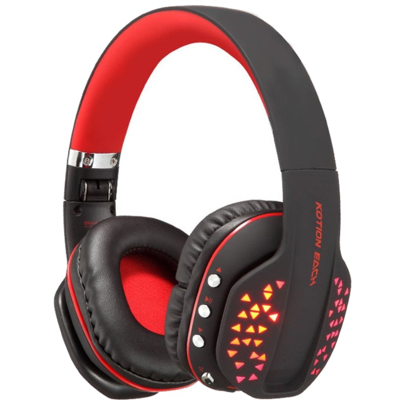 Kotion Each B3507 Vermelho - Auscultadores Gaming