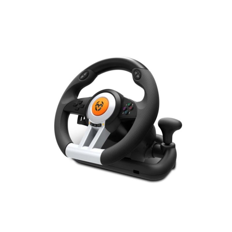 Krom K-Wheel Volant USB + Pédales Noir - Ítem1