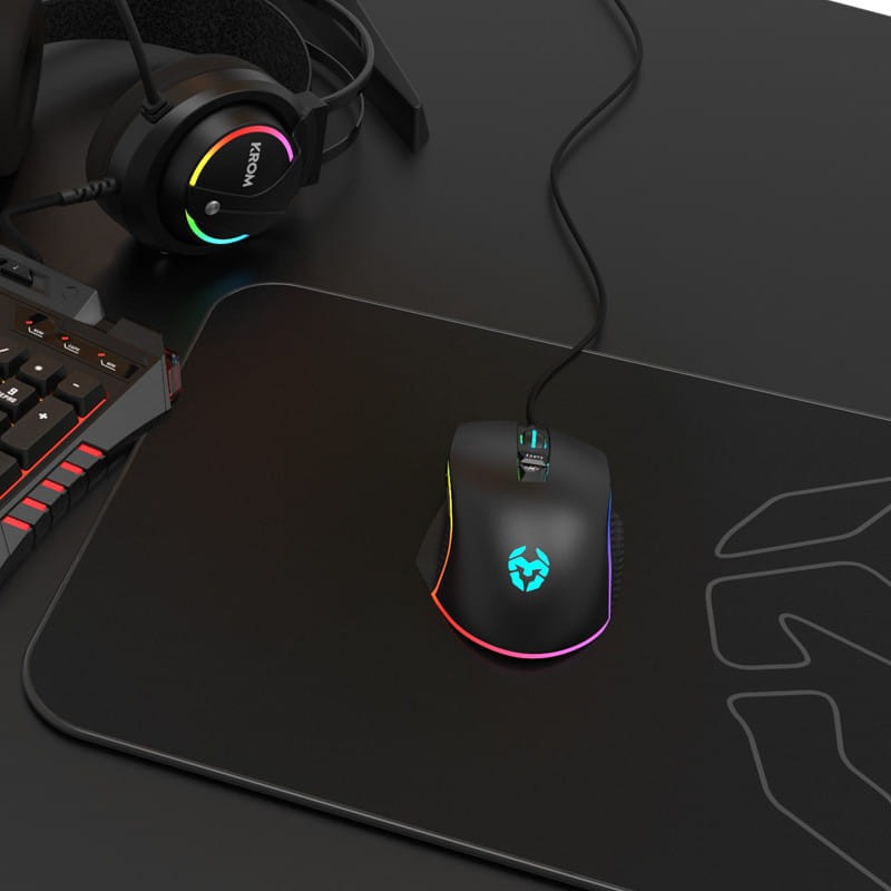 Souris Gaming Krom Keos RGB Noir - 6400 DPI - Ítem11