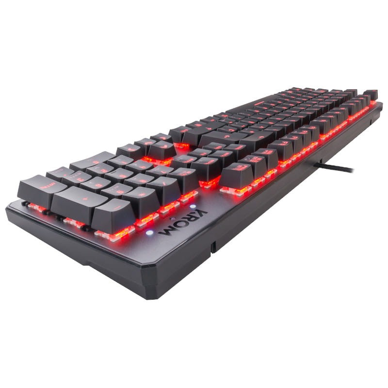 Clavier de jeu mécanique Krom Kernel RGB Noir Switch Rouge - Ítem3