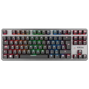 CLAVIER GAMING MÉCANIQUE WHITE SHARK GLADIATOR 2 - BLEU SWITCH