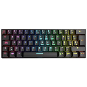 Mini Teclado Mecánico Inalámbrico Krom Kluster RGB USB Bluetooth Switch Outemu Red