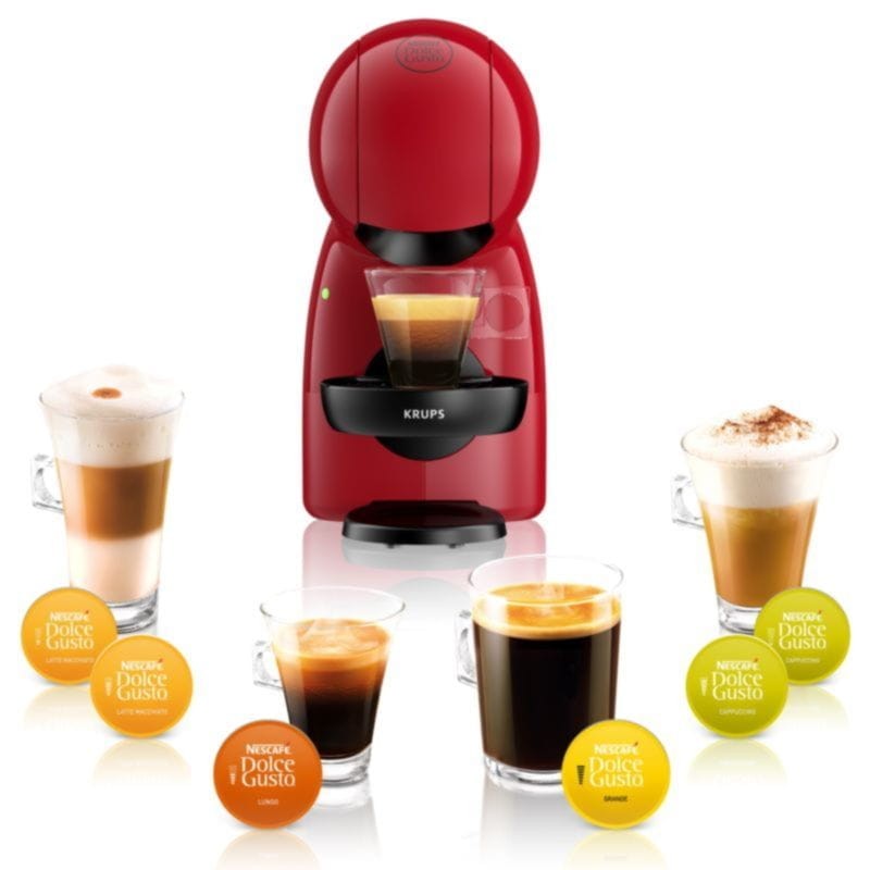 Machine à café à capsules Krups Piccolo XS KP1A05 Rouge - Ítem7