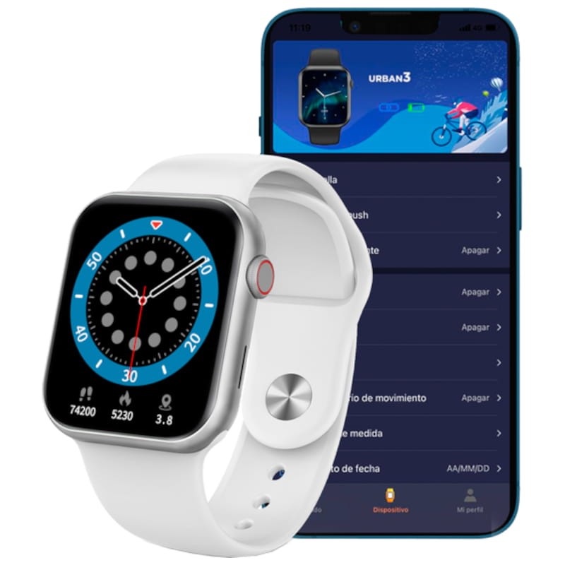 Ksix Urban 3 Blanco - Reloj Inteligente - Ítem5