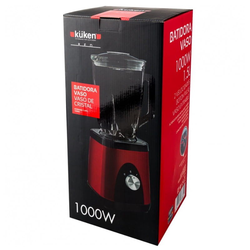 Küken 33882 1000 W 1,5 L Noir, Rouge - Mixeur plongeant - Ítem2
