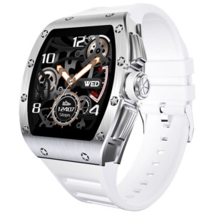 Kumi GT1 Esfera Plata - Smartwatch - Reloj inteligente