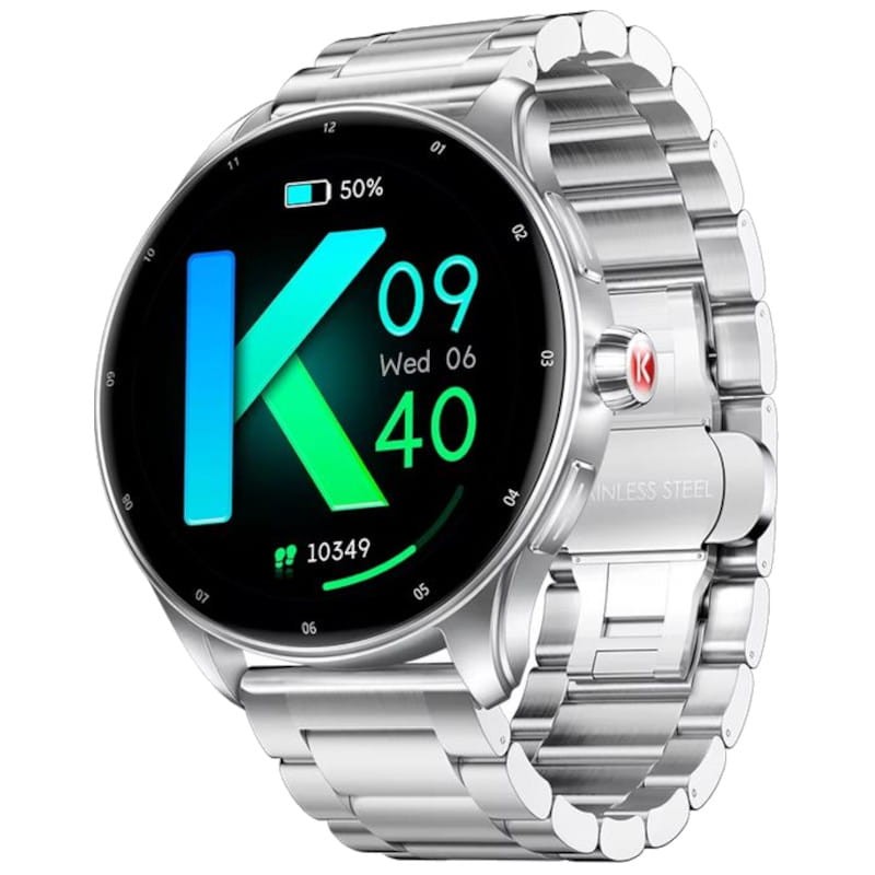 Kumi GW5 Pro Prata - Relógio inteligente - Item