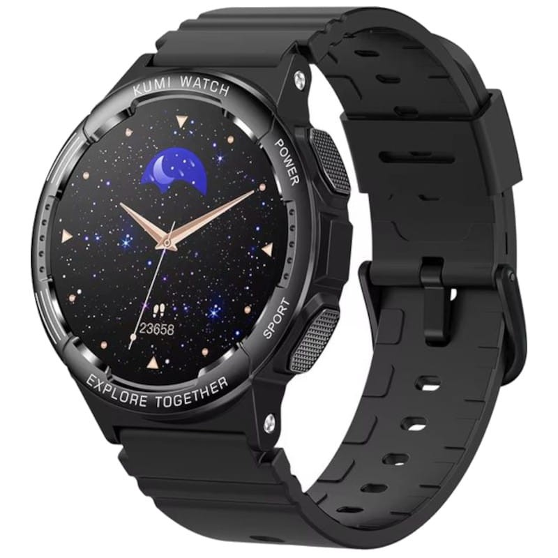 Kumi K6 Noir - Montre Connectée - Ítem