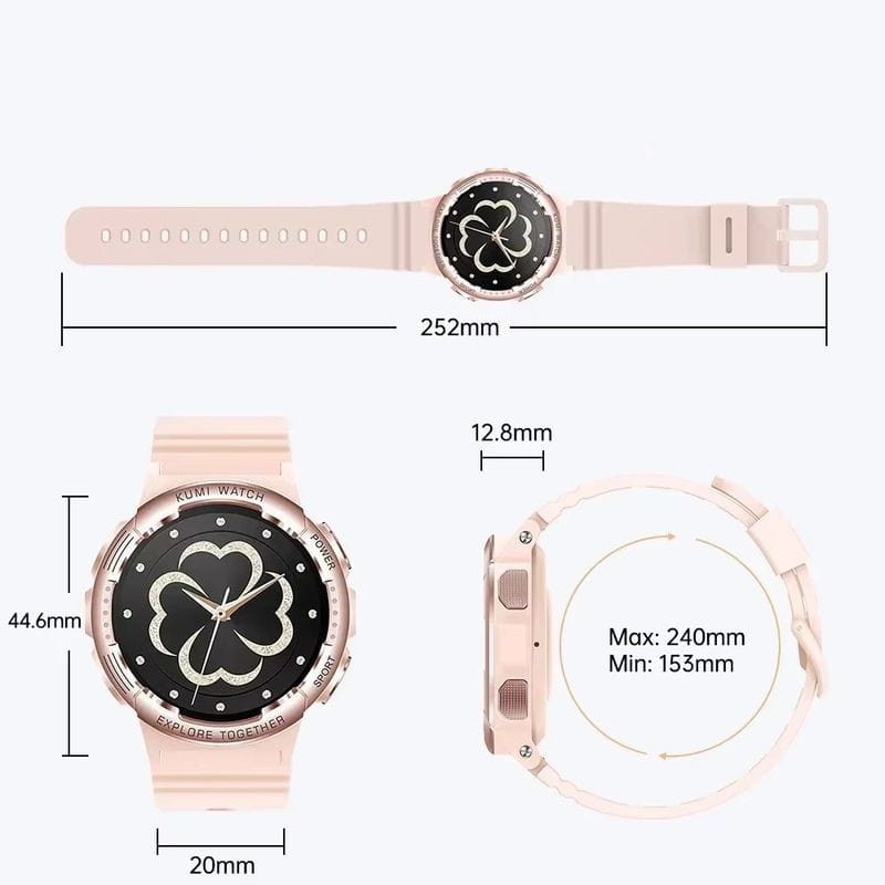 Kumi K6 Rose - Montre Connectée - Ítem9