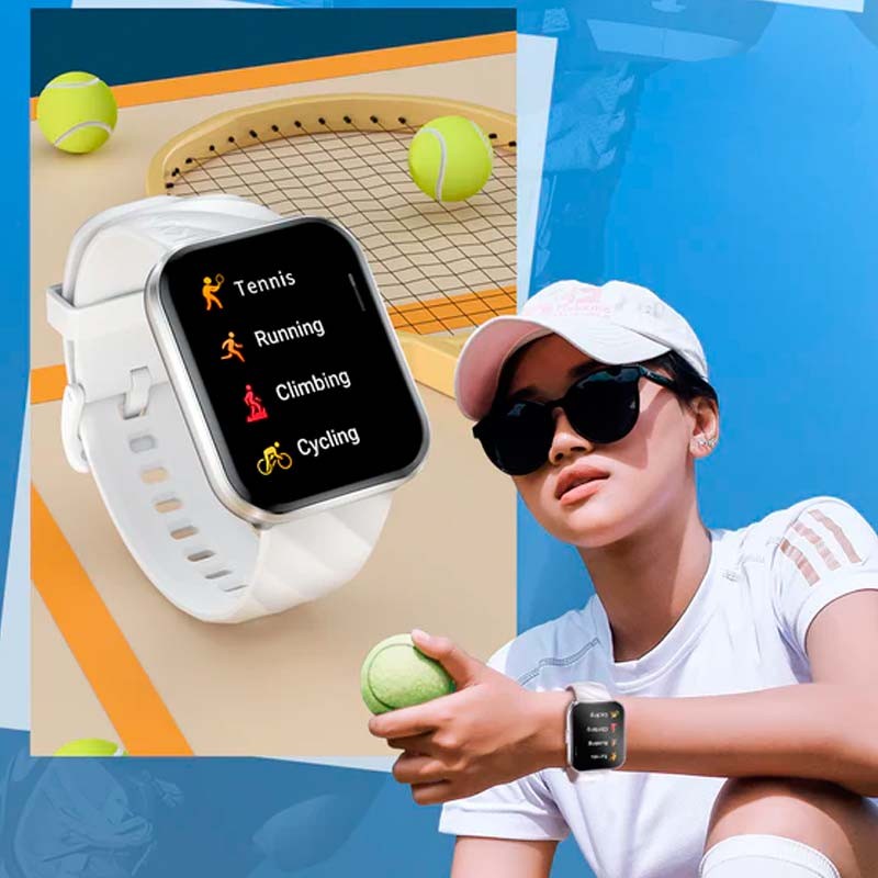 Montre Connectée Kumi KU6 Meta Blanc - Ítem2