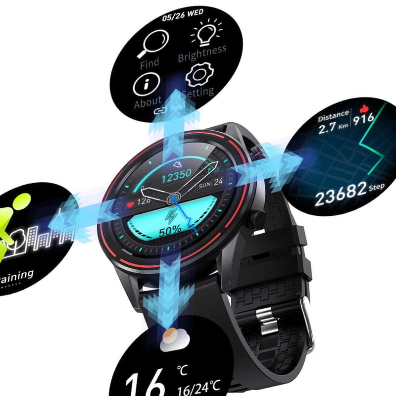 KUMI Magic GT3 Smartwatch - Relógio inteligente - Item6