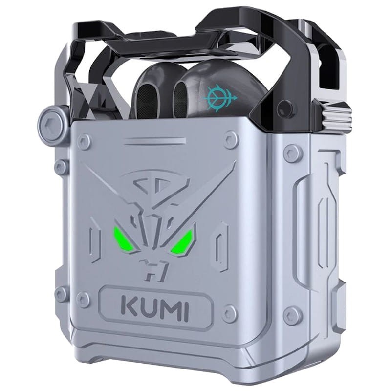 Kumi Mech X3 TWS - Fones de ouvido Bluetooth Prata - Item2