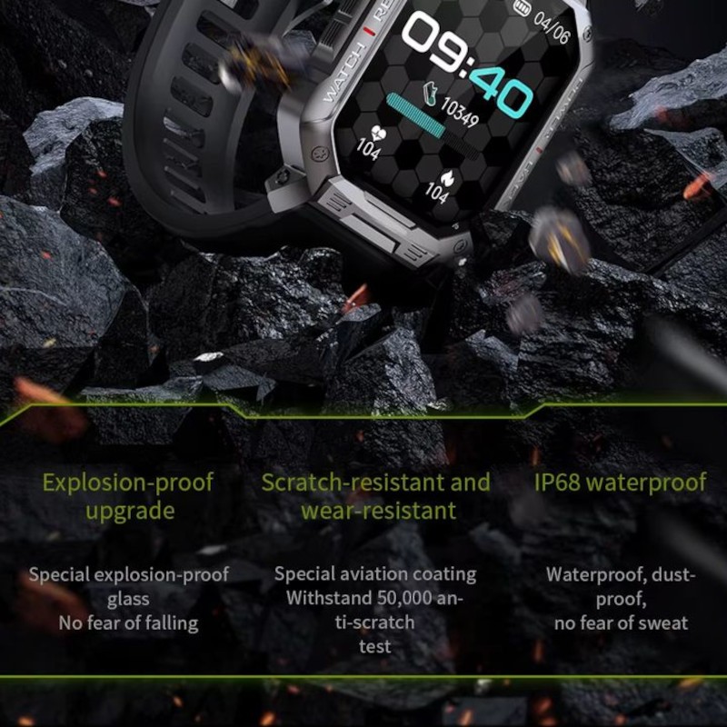 Kumi U3 Pro Argent - Montre intelligente - Ítem2