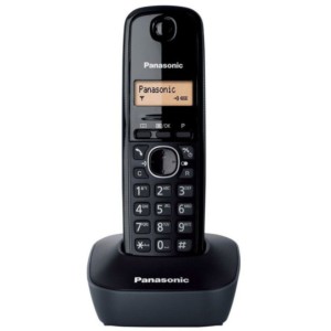 Panasonic KX-TG1611 Negro - Teléfono inálambrico DECT