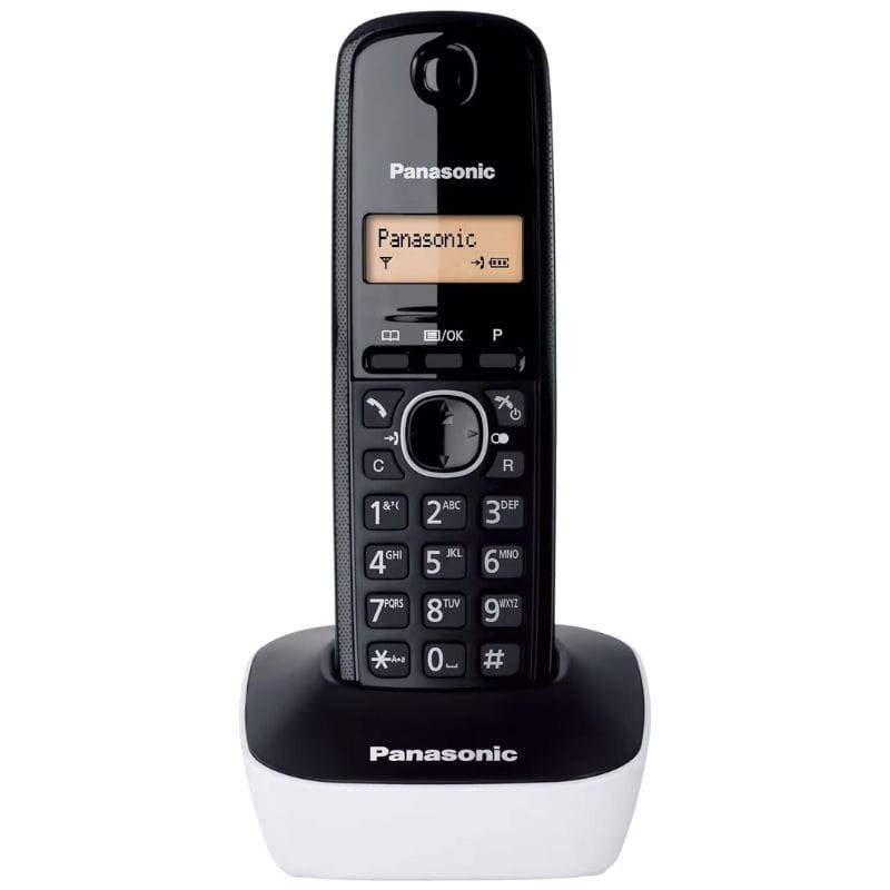 Panasonic KX-TG1611 Negro, Blanco - Teléfono inálambrico DECT - Ítem
