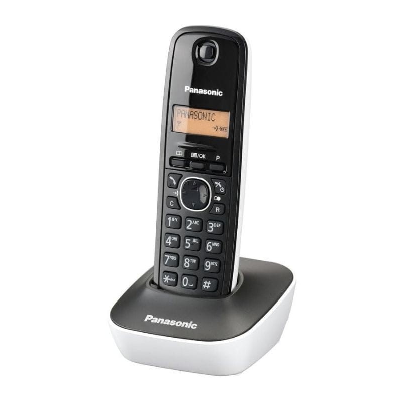 Panasonic KX-TG1611 Negro, Blanco - Teléfono inálambrico DECT - Ítem1