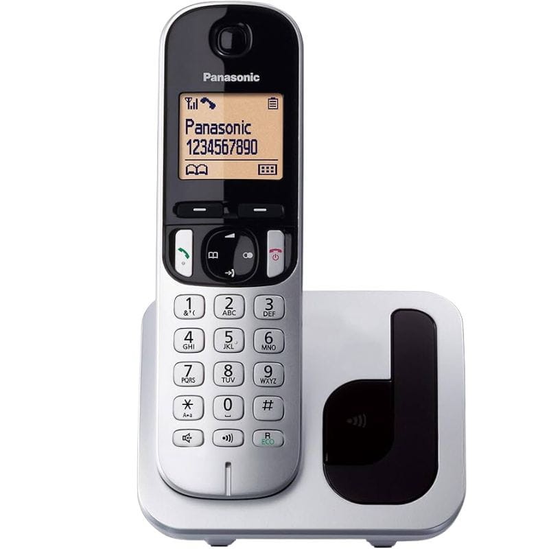 Panasonic KX-TGC250SPW Prata - Telefone sem fios - Item
