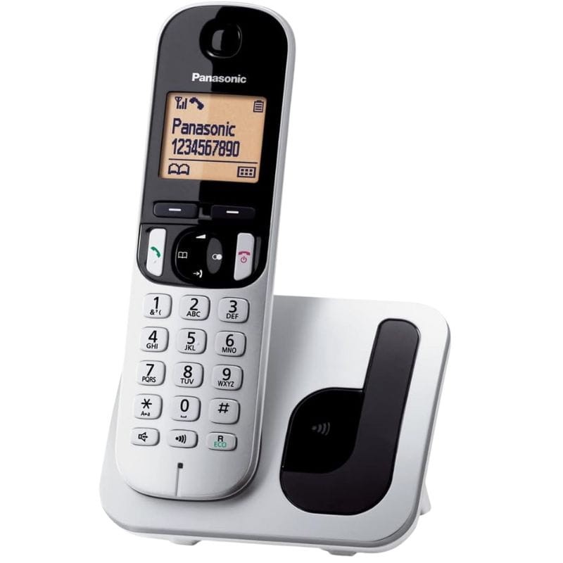 Panasonic KX-TGC250SPW Prata - Telefone sem fios - Item1