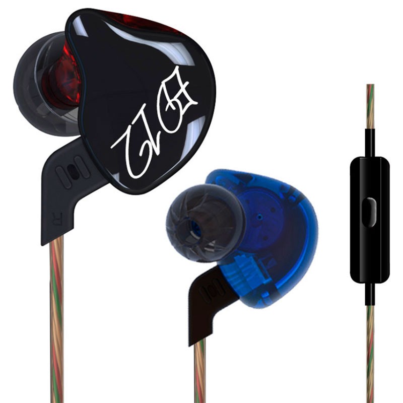 Auriculares KZ ED12 Hi-Fi con Micrófono - Manos libres, cable 3.5mm