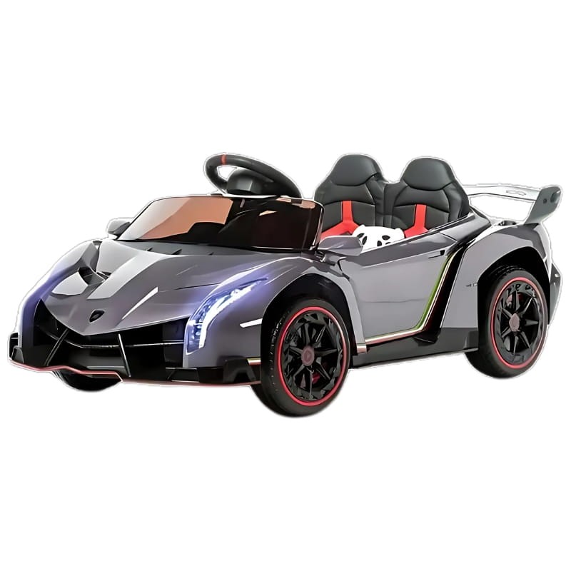 Lamborghini Veneno 12v Peinture Métallisée Grise - Voiture électrique pour enfants - Ítem