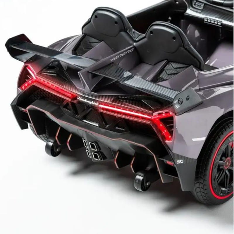 Lamborghini Veneno 12v Peinture Métallisée Grise - Voiture électrique pour enfants - Ítem11