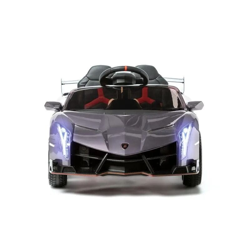 Lamborghini Veneno 12v Peinture Métallisée Grise - Voiture électrique pour enfants - Ítem3