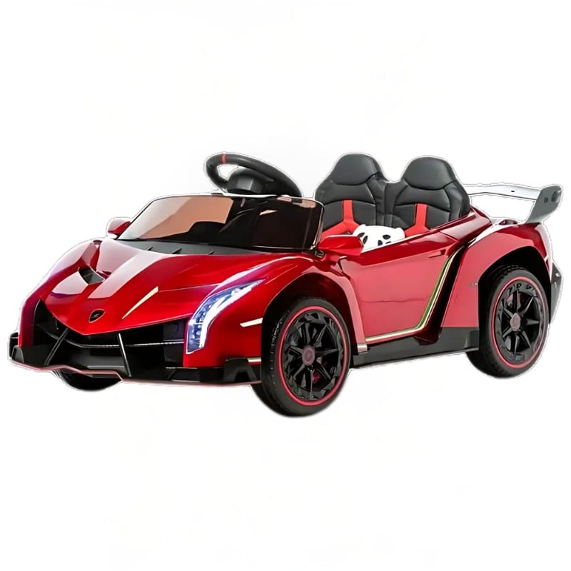 Lamborghini Veneno 12v Pintura Metalizada Rojo - Coche eléctrico para niños - Ítem
