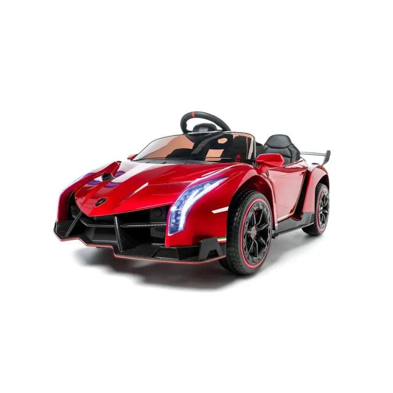 Lamborghini Veneno 12v Pintura Metalizada Rojo - Coche eléctrico para niños - Ítem2