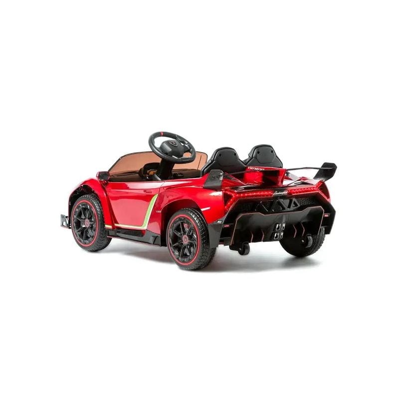 Lamborghini Veneno 12v Pintura Metalizada Rojo - Coche eléctrico para niños - Ítem7