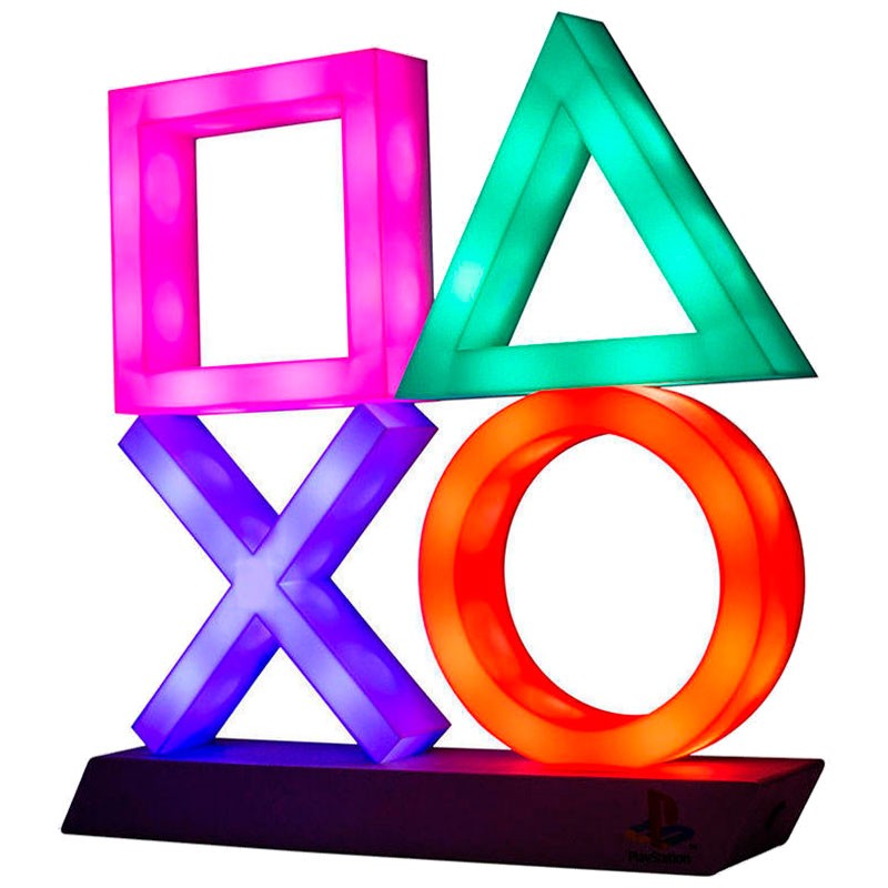 Lampe Gaming Playstation Paladone Icons Multicolor - PowerPlanet