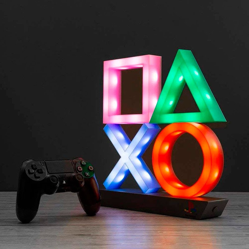 Buy Paladone Icons Xl Multicolor Playstation Gaming Lamp Powerplanet