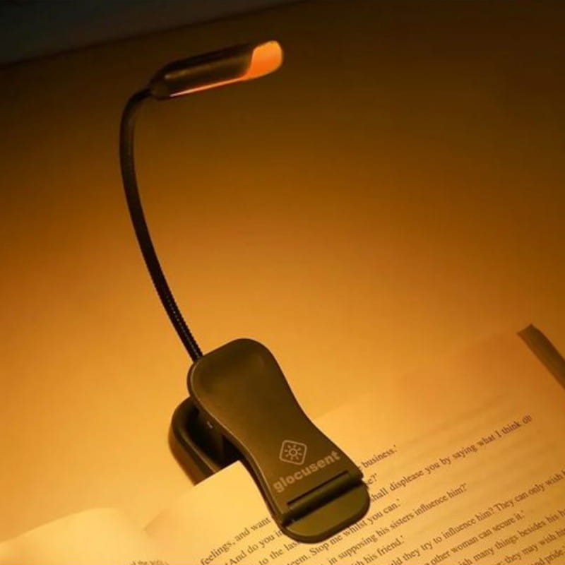 Lampe sans Fil Clip Glocusent USB Type C Noir - Ítem1