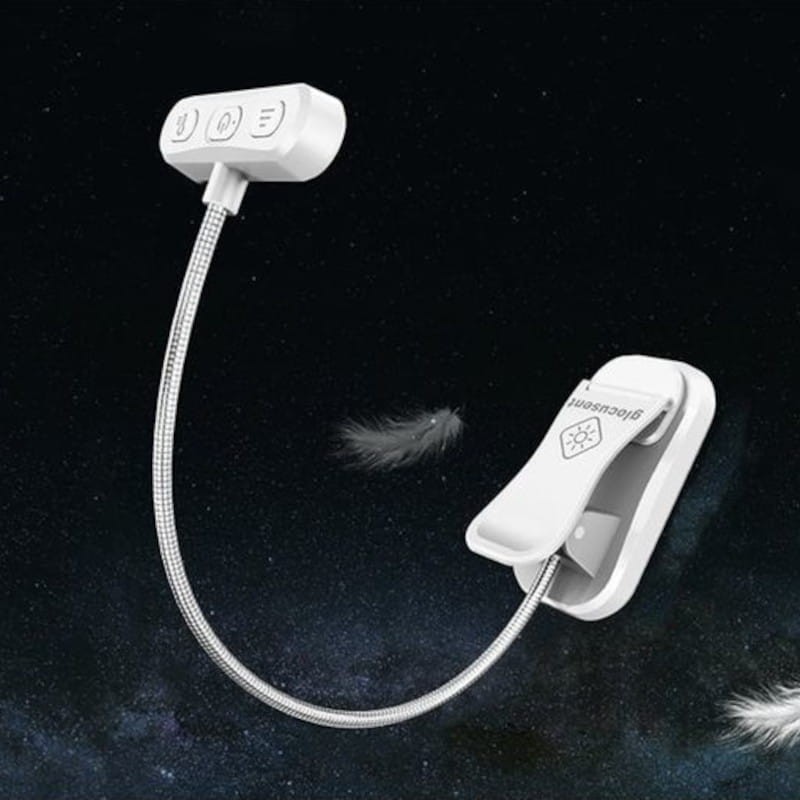 Lámpara Inalámbrica Glocusent GLCSNTA1806 Clip USB Tipo C 650mAh Blanco - Ítem5