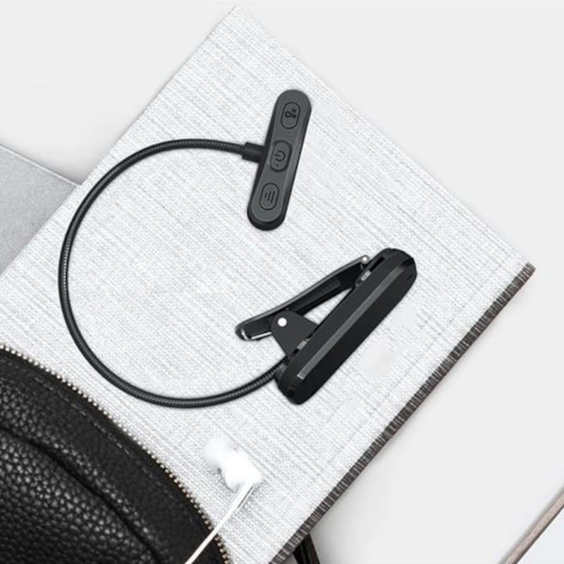 Lampe sans fil Glocusent GLCSNTA1806 Clip USB Type C 650mAh Noir - Ítem4